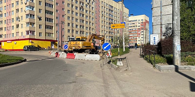 Как продвигается ремонт улицы Рыленкова в Смоленске